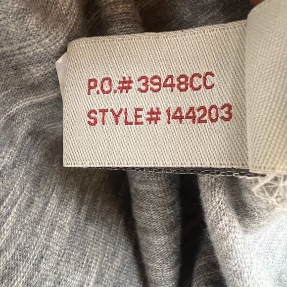 Carbon2Cobalt IPA Henley Long Sleeve Shirt, Oatmeal, Size L - Picture 8 of 10